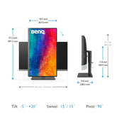 BenQ PD2706U 27-inch 4K Designer Monitor